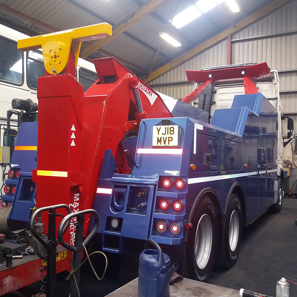Geoff Ripley and Son Volvo Recovery Truck